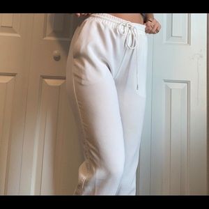 White Joggers